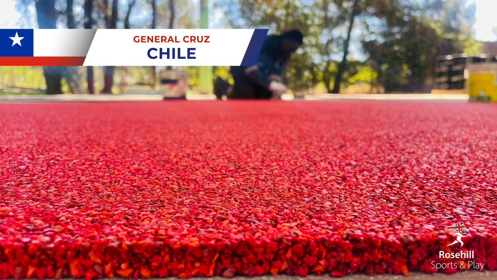 Vibrant New Basketball Court In General Cruz, Chile Chilean Basketball Court 3