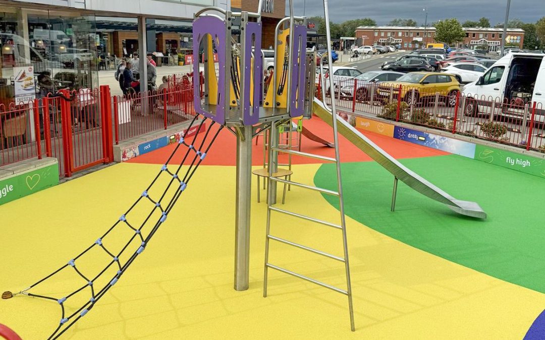 Transformed Play Space At The Fort Kinnaird Shopping Centre