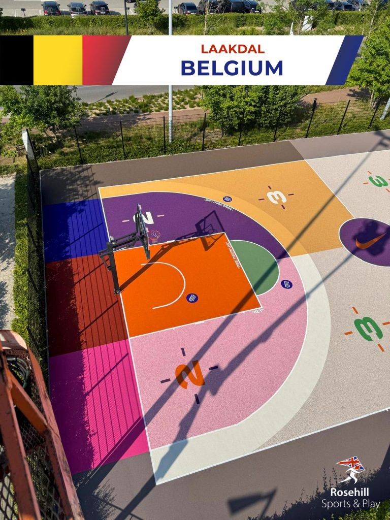 Completed Surface At Nike's Headquarters, Belgium Nike Finished Images 4