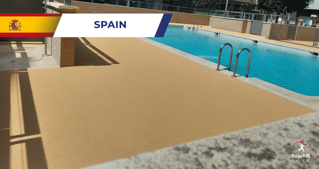 New Rosehill TPV Pool Surround In Spain Pool Surround Spain 1