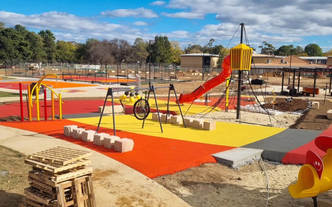 New Park Installation In Watson, Australia
