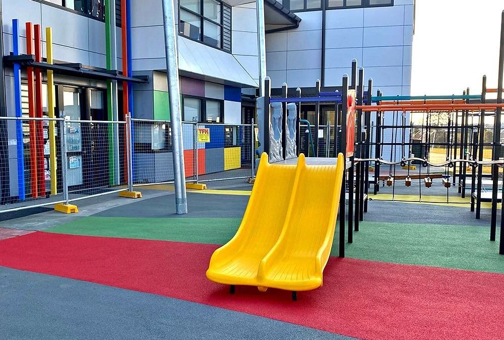 Outdoor Area At St Gregory’s College In Campbelltown, Australia