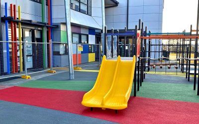 Outdoor Area At St Gregory’s College In Campbelltown, Australia