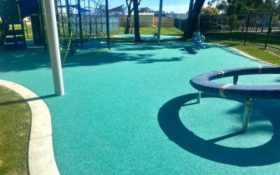 Resurfaced Playground At Wanneroo Aquamotion