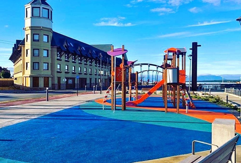 Puerto Natales In Southern Chile