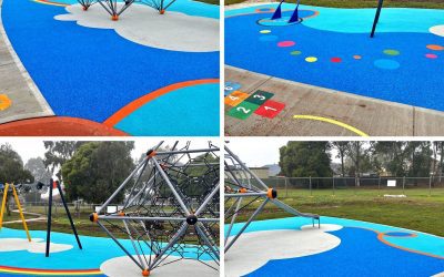 Colourful Playground In Panania, Australia