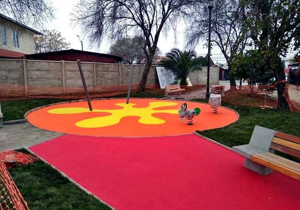 Colourful Playground Installed In Talca, South-Central Chile