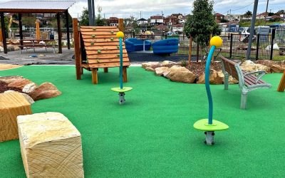 Nuevo y sorprendente parque infantil en Cringila, Australia