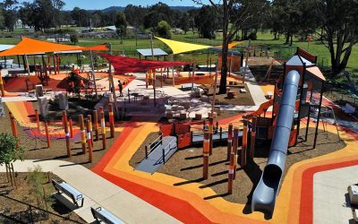 Colourful Playground Installed At Milton Park