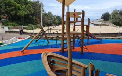 New Playground At Clovelly Beach, Sydney.