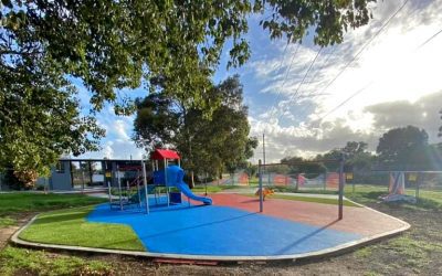 New Playground At Cooks River Pathway, Sydney.