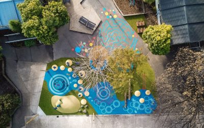 Updated Playground At Ilam School In Christchurch, New Zealand