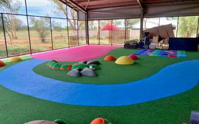 New Play Space Installed Using Rosehill TPV