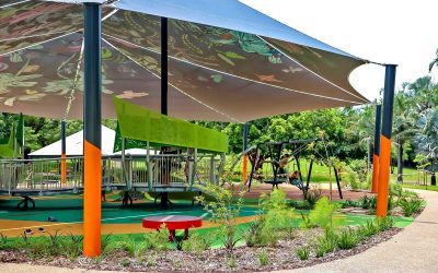 New All-access Play Space At Jingili Water Gardens In Darwin, Australia