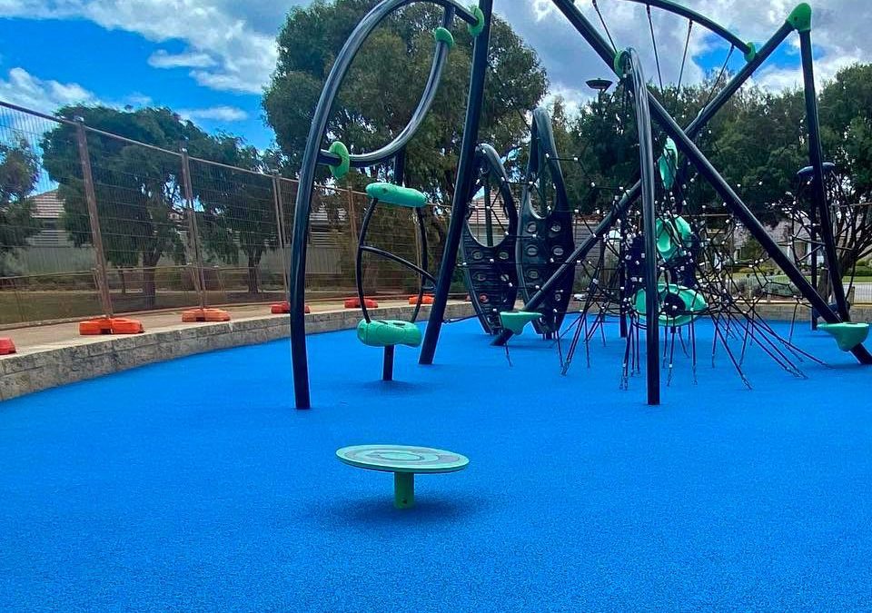 New Playground In Golden Bay, Australia.