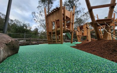 Wonguim Wilam Playspace At Warrandyte River Reserve In Australia