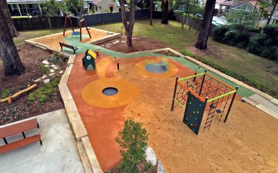 Parque infantil Ku-ring-gai na Austrália