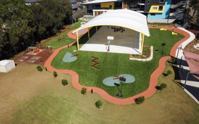 Neuer Spielplatz an der St. Joseph's Primary School Schofields