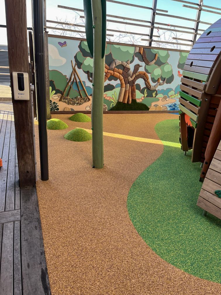 Parque infantil no telhado do Westfield kotara 1