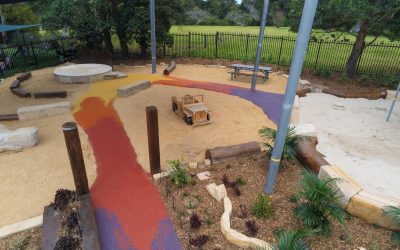Galston Public School Volcano-Themed Play Area