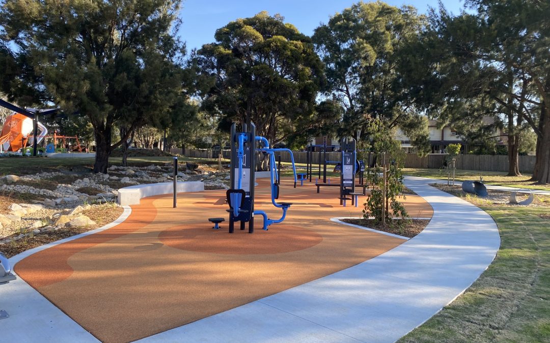 New Outdoor Gym At Barenna Park