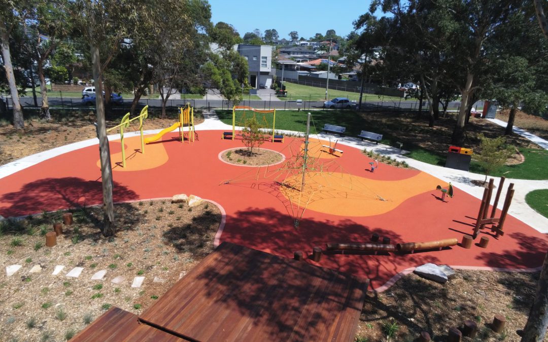 Playground Upgrade At Maunder Reserve In Guildford, Sydney
