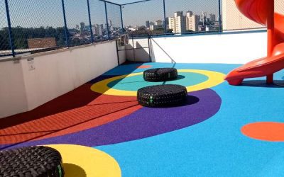 New Playspace Featuring  Rosehill TPV® in São Paulo, Brazil.