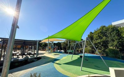 Rénovation avec Rosehill TPV® de l'aire de jeux de Marsden Park à Campbelltown, Adélaïde.