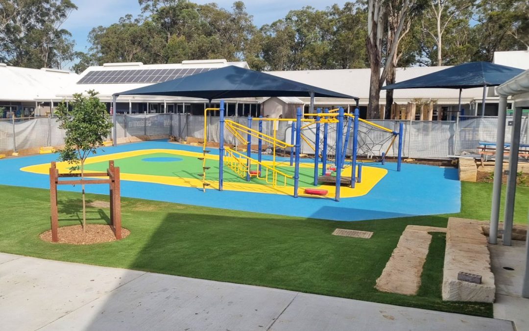 Safe and Vibrant School Play Area in New South Wales.