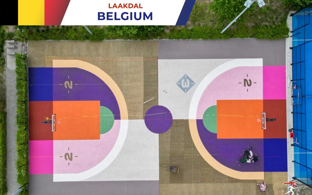 Standout Basketball Court Installation At Nike’s Headquarters, Belgium
